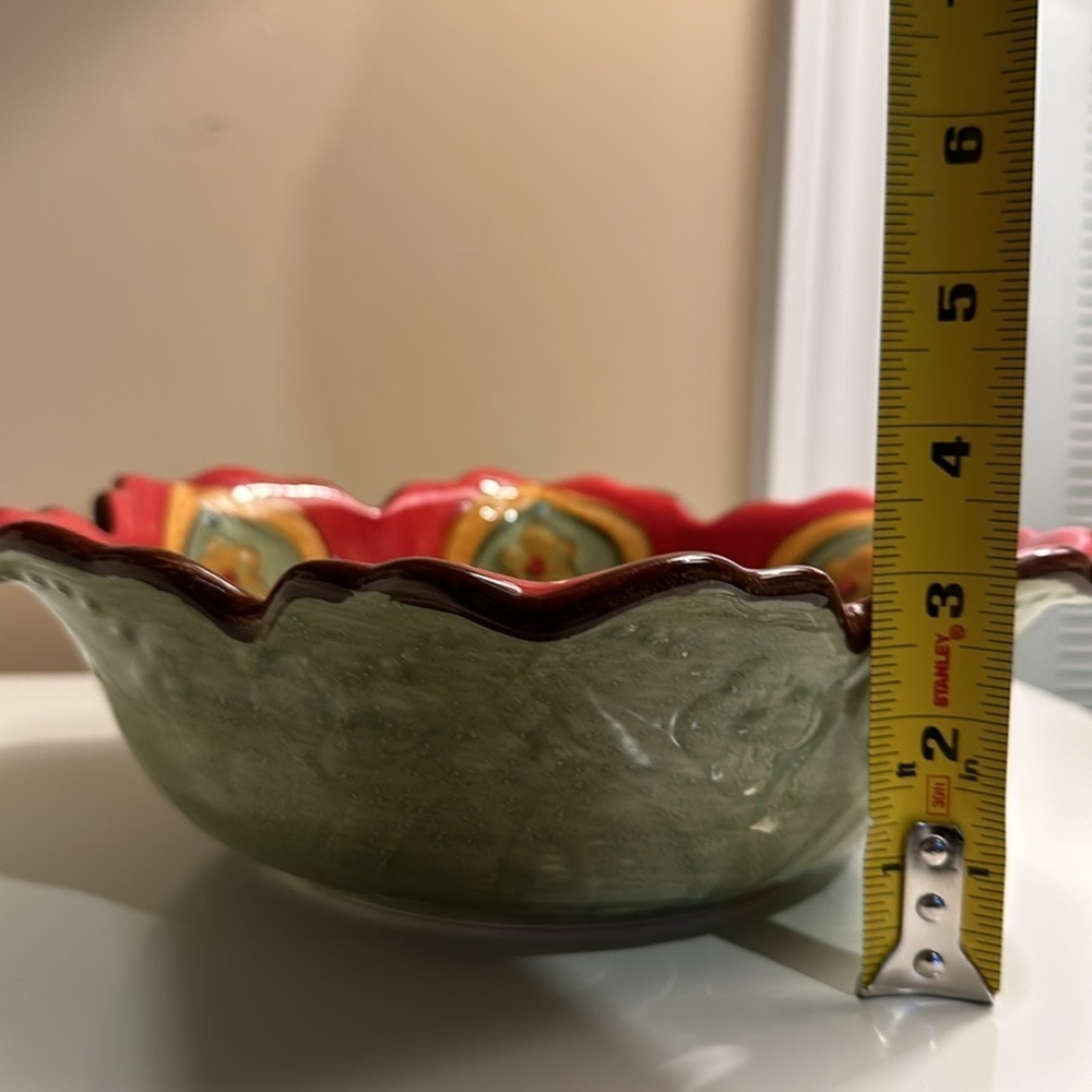 Pier One Imports Carynthum Salad/Pasta Bowl - Picture 6 of 8